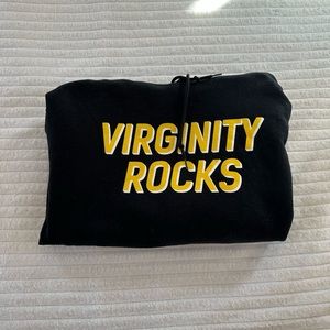 danny duncan black virginity rocks pullover hoodie